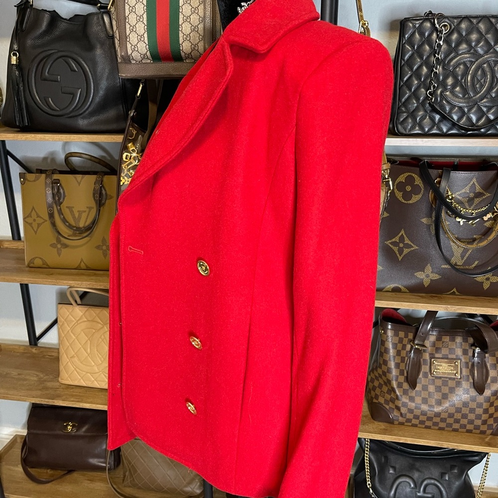 NWT Michael Kors Red Coat - Picture 5 of 10